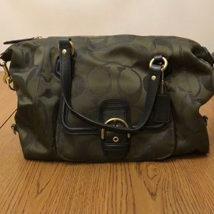 Green Coach Purse.